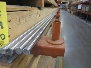 LOT (156) BAR, ROUND TYPE, 0.775" +/- 0.020" DIAMETER SIZE, 1.585 LBS/FT, BORATED STAINLESS STEEL MATERIAL GRADE A PROCESS, 174" MINIMUM LENGTH, ASTM A887, TYPE 304B7, ASTM A484-ROUND BAR SPECIFICATION. 6 BOXES WITH 156 RODS (W-50) LOADING & HANDLING FEE $50-